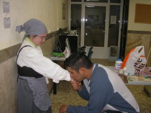 Representación Dulcinea y Don Quijote