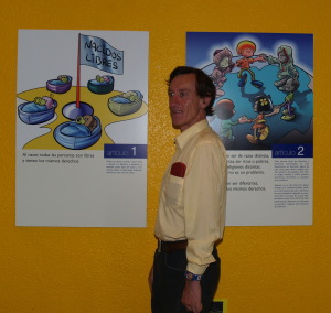 Visitante de la Exposición