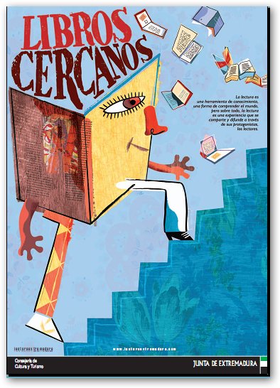 Cartel del Proyecto Libros Cercanos